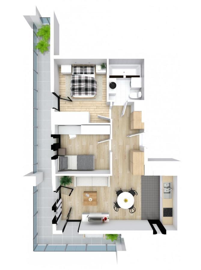 Apartament Eveline Rzeszów Εξωτερικό φωτογραφία